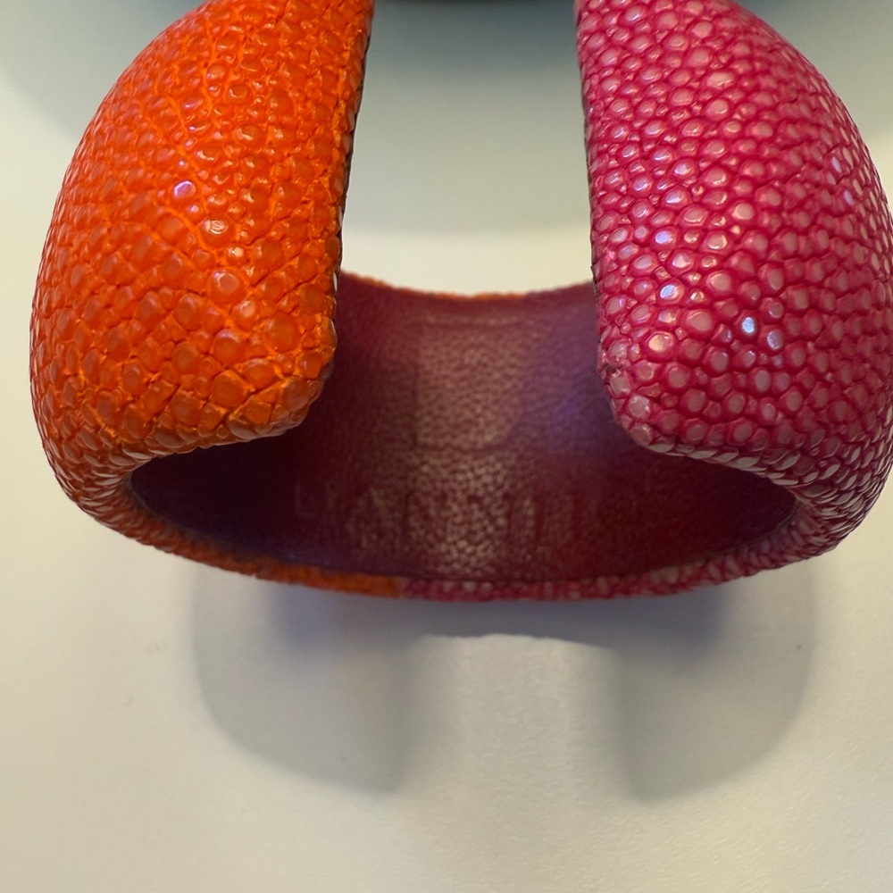 Colorful Pink and Orange Bracelet - Picture 6 of 8